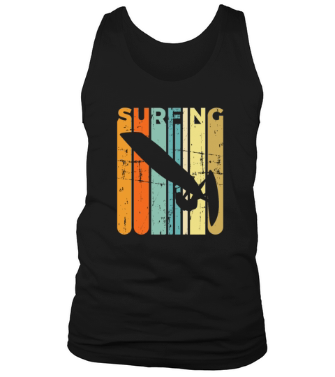 Retro Windsurfing Vintage Surfing Windsurfer Gift Tank Top Unisex