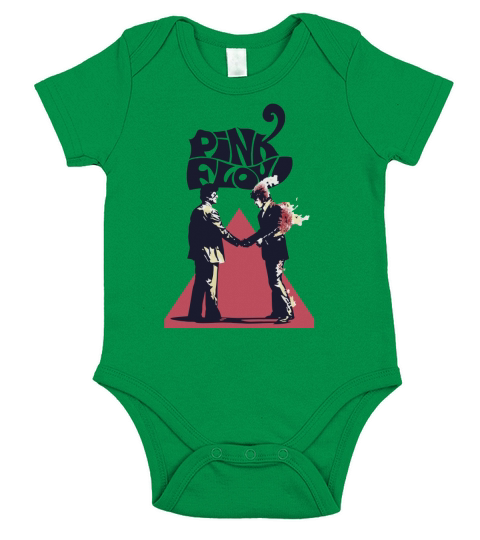 PINK FLOYD Short Sleeve Baby One-Piece