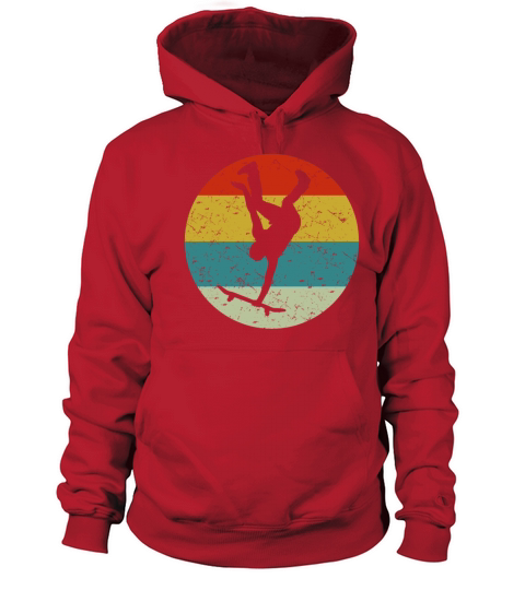 Retro vintage Skateboarding Women's Hoodie