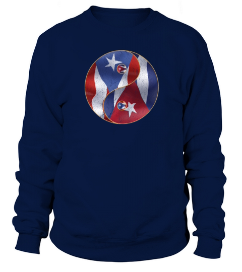 Puerto Rican Cuban Harmony Men's Sweatshirt