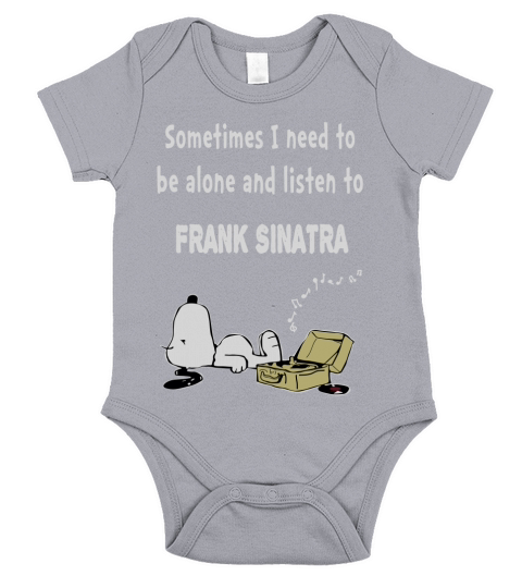 FRANK SINATRA - Ladies V-Neck Short Sleeve Baby One-Piece