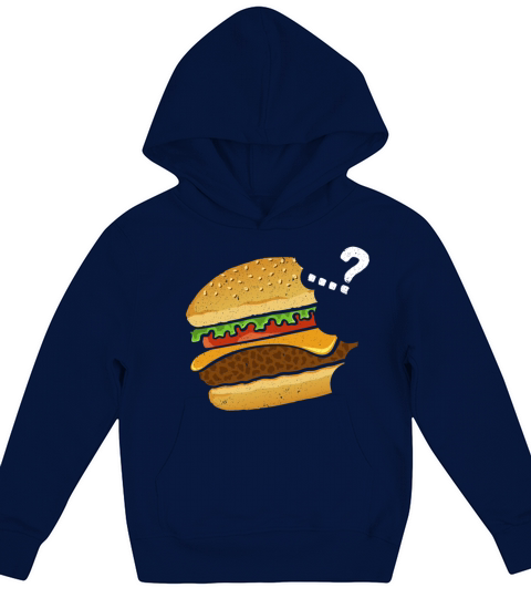 Hamburger Burger Lover Foodie Buns Cheeseburger Kids Hoodie