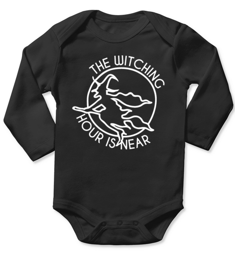 Costume Witches Hour Scary Candy Halloween Long Sleeve Baby One-Piece