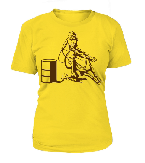 Barrel Race Girl Lady westernriderin Women's T-Shirt