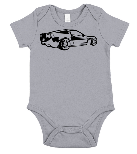 Corvette Short Sleeve Baby One-Piece