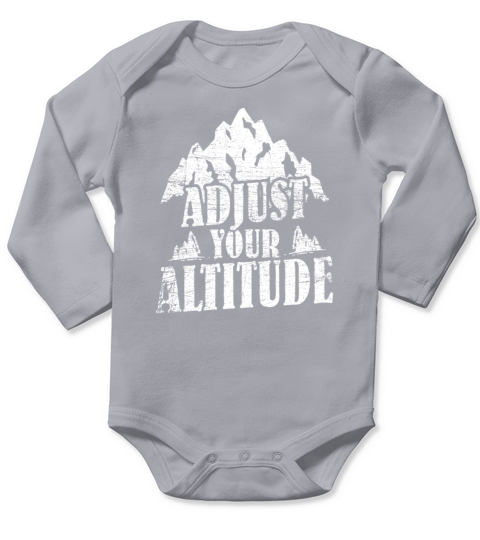 climbing sports mountains mountaineering gift Long Sleeve Baby One-Piece