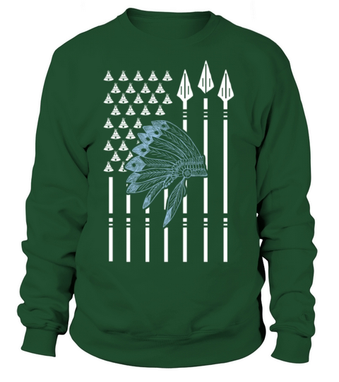 Native American Native American flag Women's Sweatshirt