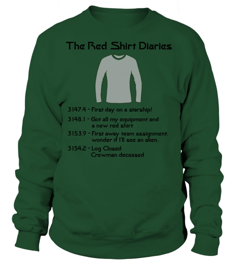 Red Shirt Diaries Women's Sweatshirt