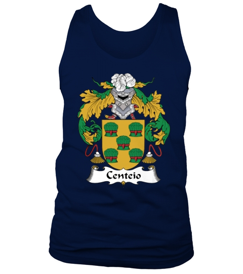 Centeio Family Crest Portuguese Family Crests Tank Top Unisex