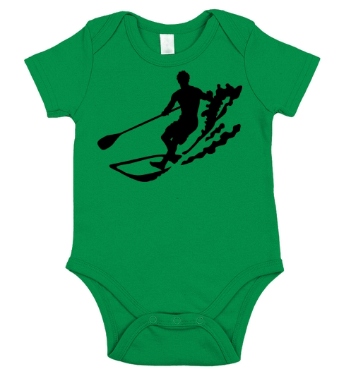stand up paddling Short Sleeve Baby One-Piece