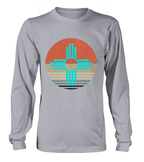 Vintage New Mexico Turquoise Zia Long sleeved Unisex