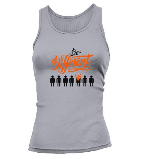To Be Different Funny Logo Tank top Woman