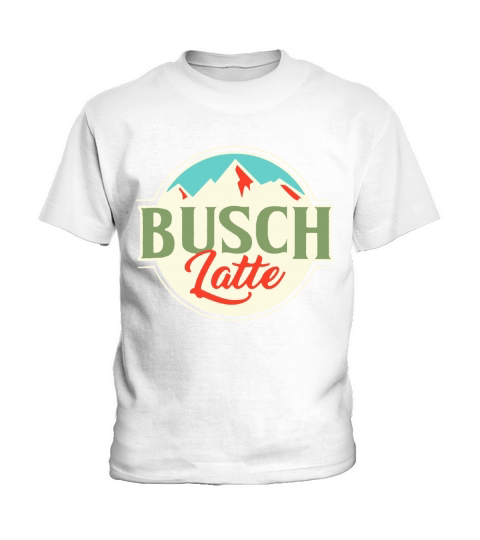 Vintage Busch Light Busch Latte - Trucker Cap Kids T-Shirt