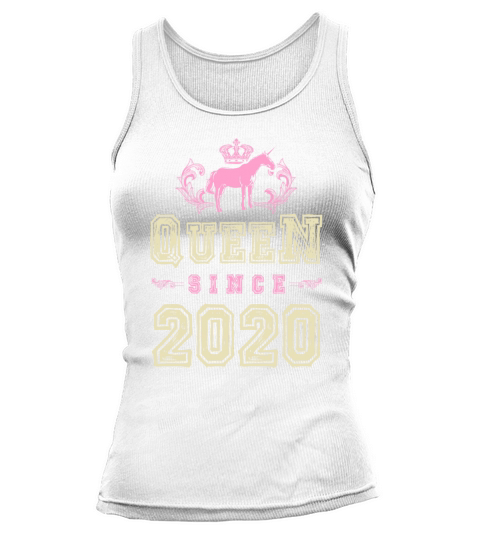 2020 Queen unicorn Tank top Woman
