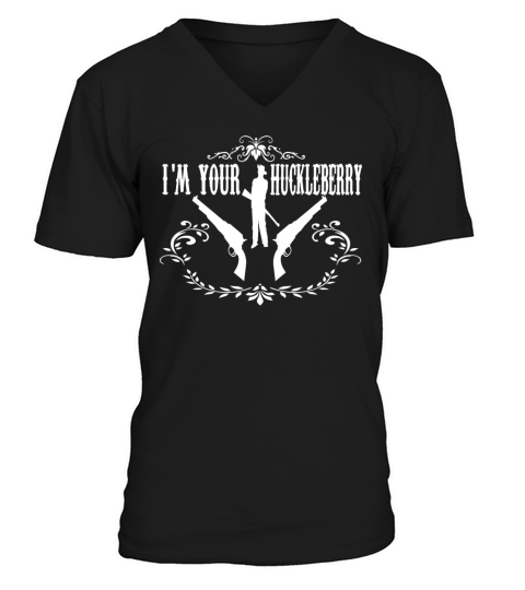 Im Your Huckleberry Men's V-Neck T-shirt