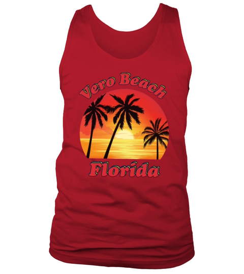 Vero Beach Florida Men's Tank Top