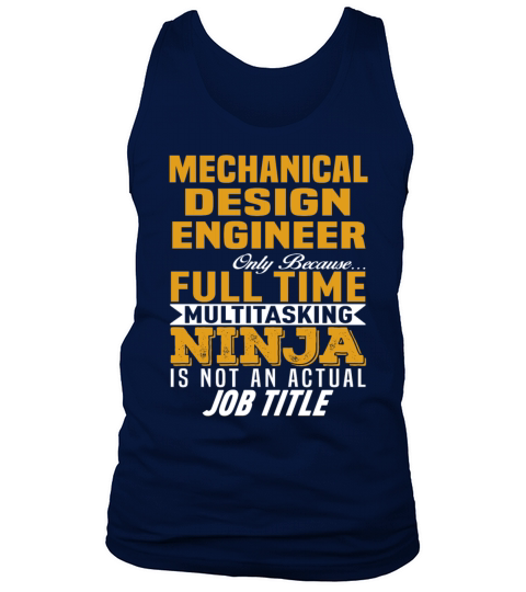 Mechanical Design Engineer Men's Tank Top