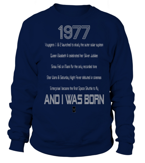 1977 40th birthday Women's Sweatshirt