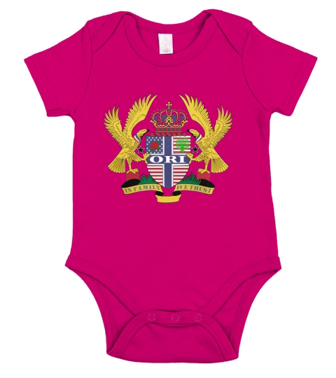 Ori Family Crest For American People - Ori Family T-Shirt, Hoodie, Sweatshirt Short Sleeve Baby One-Piece