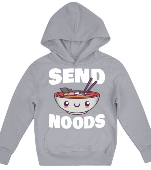 Noodles Nudes Pun Kids Hoodie