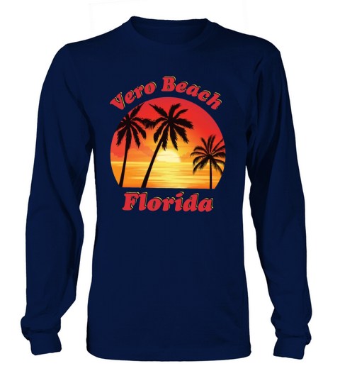 Vero Beach Florida Men's Long Sleeve