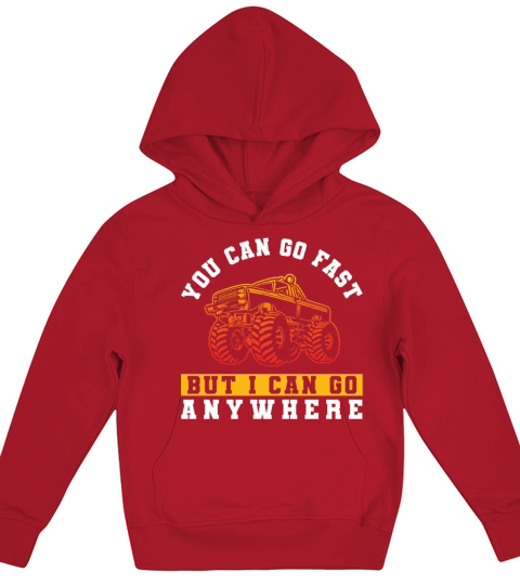Retro Vintage You Can Go Fast But Kids Hoodie