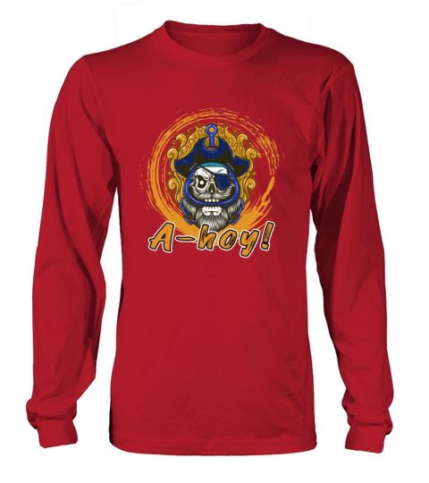 ahoy pirates Women's Long Sleeve