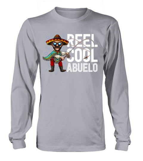 Abuelo Shirts For Men Gift Mexican Fishing Reel Women's Long Sleeve