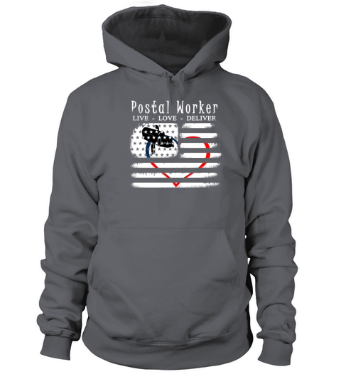 American Postal Worker - Live Love Deliver Women's Hoodie