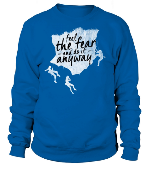 Distressed Rock Climbing shirt retro vintage shirt Women's Sweatshirt