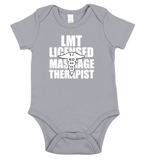 LMT Licensed Massage Therapist Chiropractor Short Sleeve Baby One-Piece