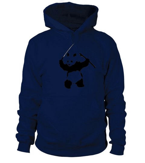 Katana Wielding Panda Men's Hoodie