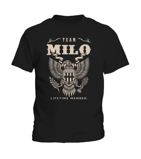 Team MILO Lifetime Member Kids T-Shirt