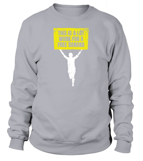 Free Banana Marathon Runner Proverbs Running Women's Sweatshirt