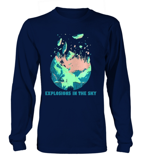 Explosions in the Sky Band Tshirt Long sleeved Unisex