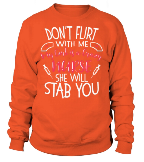 Funny Nurse Boyfriend Design Nursing School EMT Women's Sweatshirt
