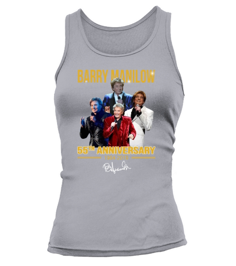 Barry Manilow 55th anniversary 1964-2019 signature shirt Tank top Woman