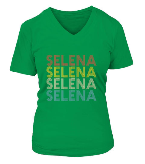 Ladies Selena Gift Shirt Womens Top Women's V-Neck T-shirt