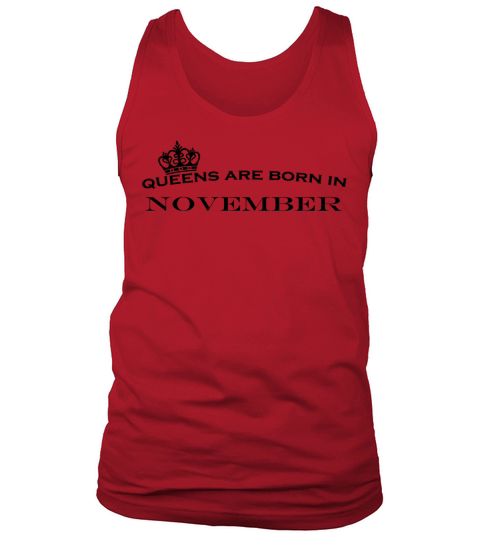 queens are born in november Men's Tank Top