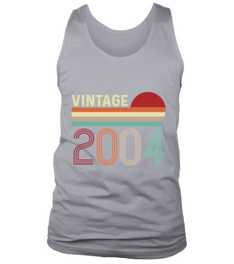 Vintage 2004 Funny 16 Years Old Boys and Girls 16t Men's Tank Top