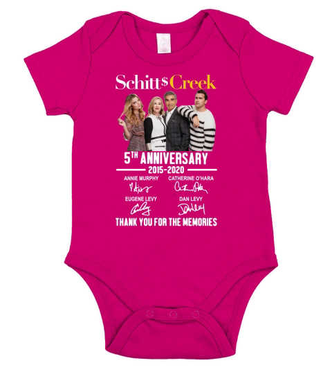 Schitt’s Creek 2015 – 2020 Signature Tee Shirts Short Sleeve Baby One-Piece
