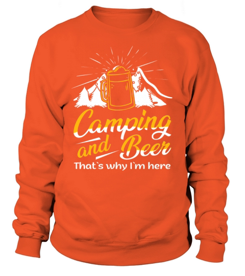 Camping and beer Women's Sweatshirt