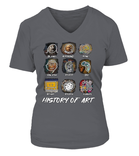 history of art V-neck T-Shirt Woman