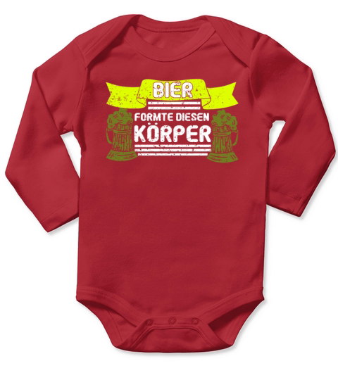 Beer Garden Long Sleeve Baby One-Piece