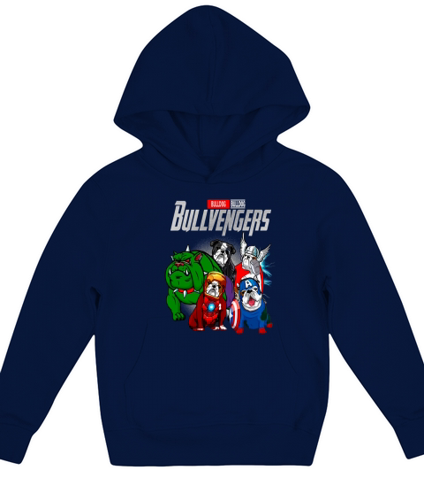 Bulldog Bullvengers Kids Hoodie