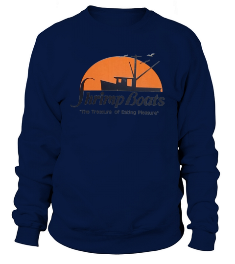Shrimp Boats Seafood Vintage Durham North Carolina Sweatshirt Unisex