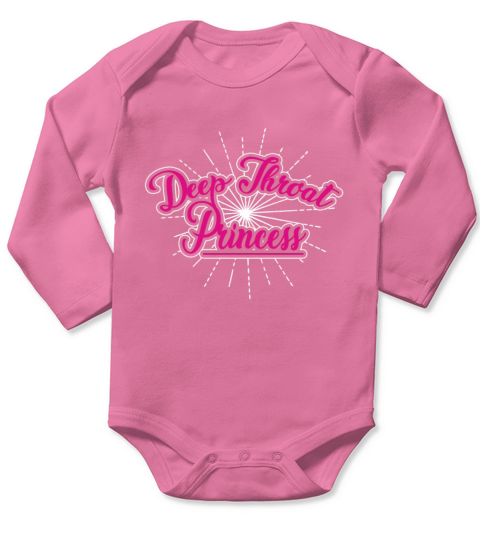 Deep Throat Princess Vintage Schniblow funny gift Long Sleeve Baby One-Piece