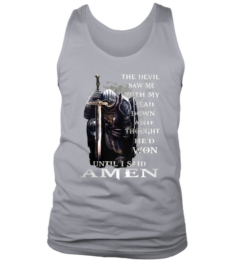 The Devil Saw Me Frontside - Unisex Long Sleeve Tank Top Unisex