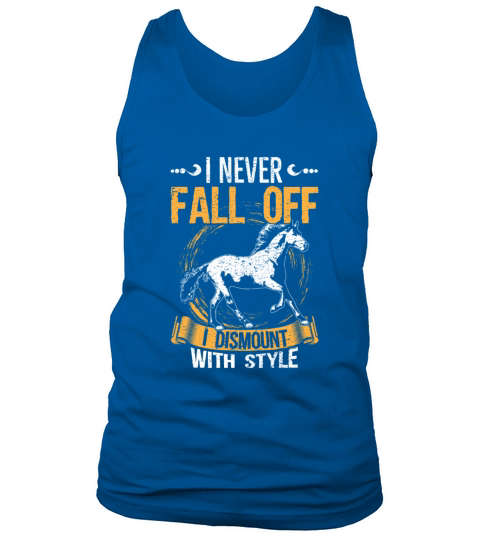 I Never Fall Of I Dismount With Style Men's Tank Top