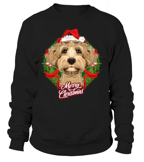 Labaradoodle Lover I Merry Christmas Labaradoodle Women's Sweatshirt